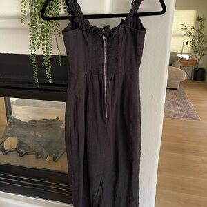 Petal & pup black off the shoulder dress